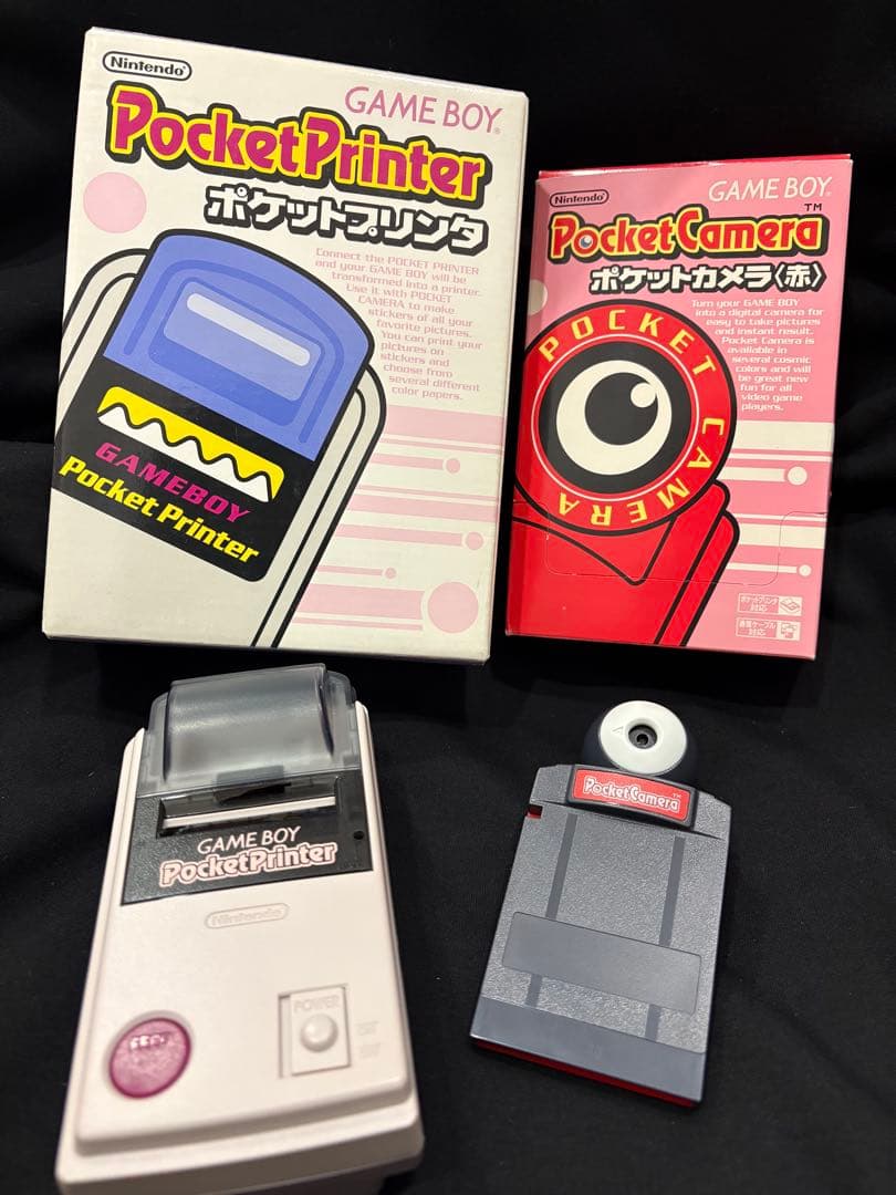 GBPポケットプリンター　ポケットカメラ　ゲームボーイ　レトロゲーム