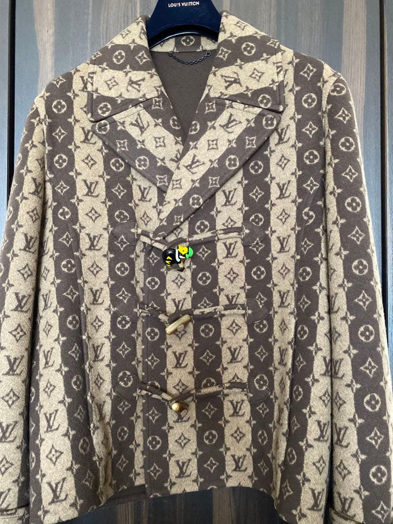 LOUIS VUITTON x Nigo モノグラムクロップドピーコート