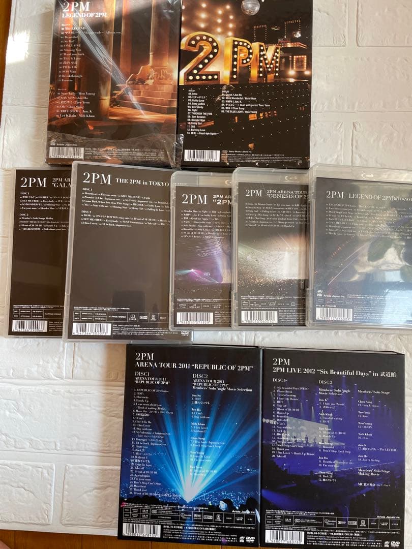 2pm まとめ売り　9枚！ライブDVD Blu-ray