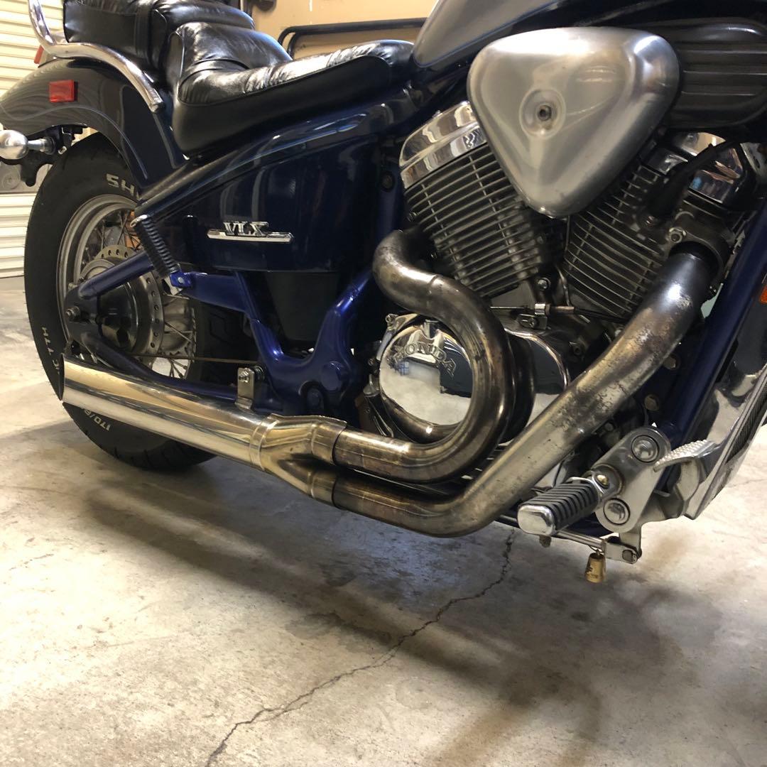 スティード 2in1マフラー 当時物