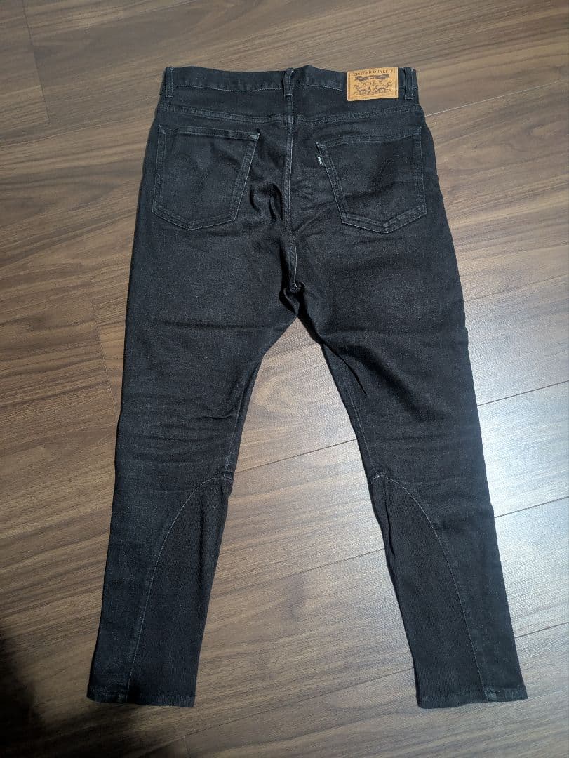 【美品】glamb ポリーパンツ ブラック Sサイズ