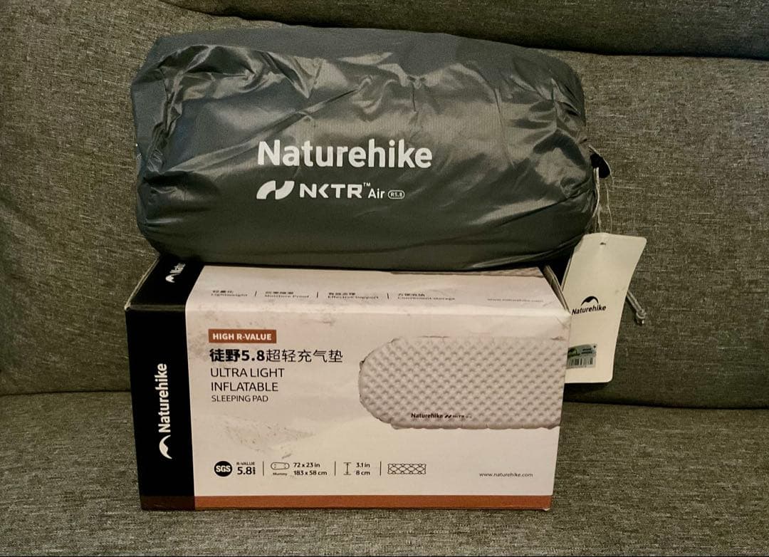 【使用1回のみ】Naturehike ネイチャーハイク マット R値5.8