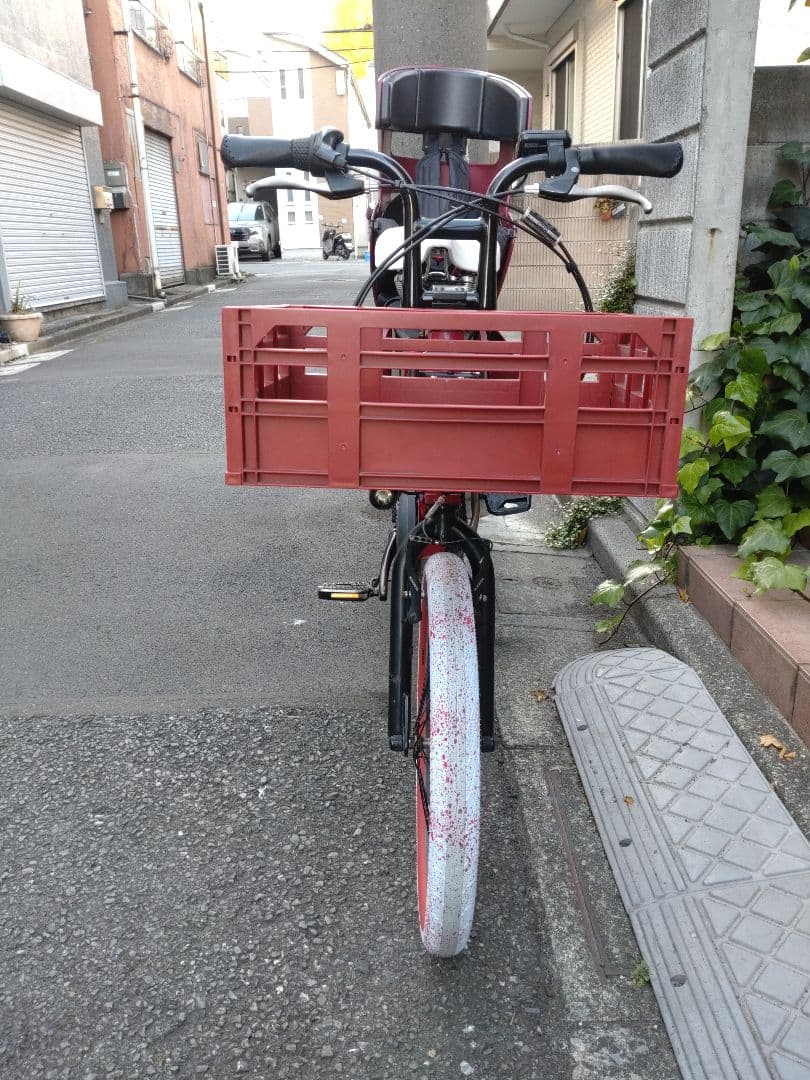 配送可★直接引渡可★カスタム【パナソニックＥＺ】電動アシスト自転車/２人乗子供乗