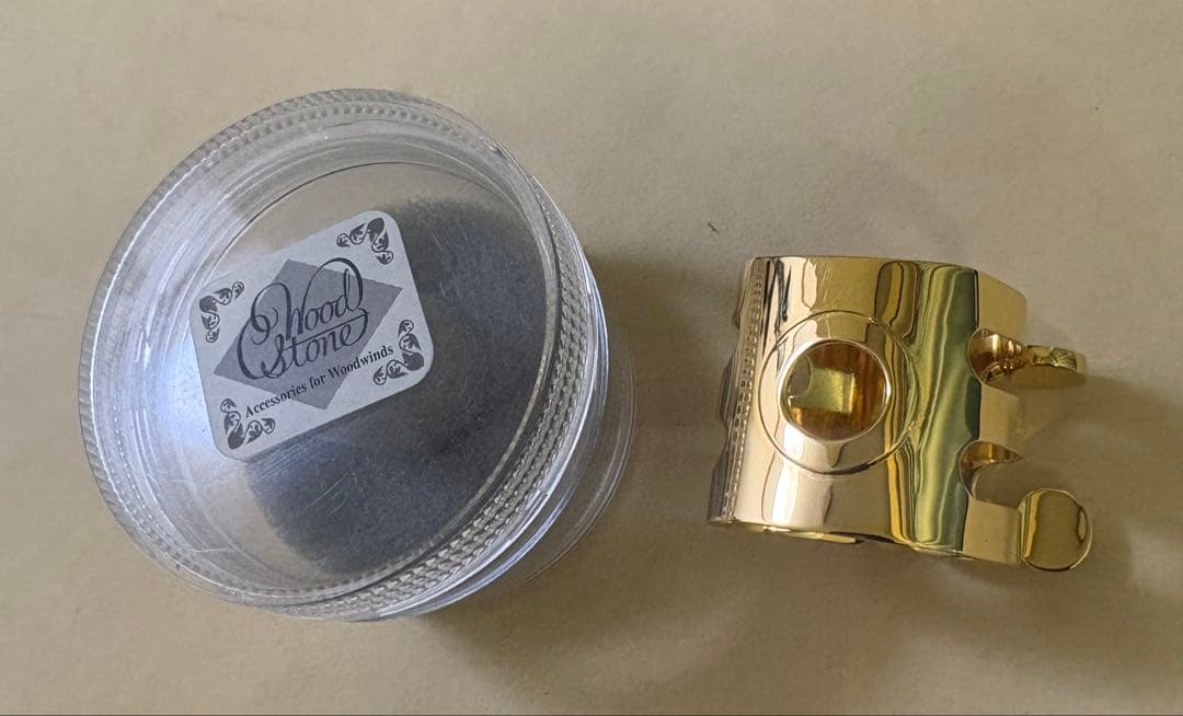 E*s様 Wood Stone テナーサックス用リガチャー