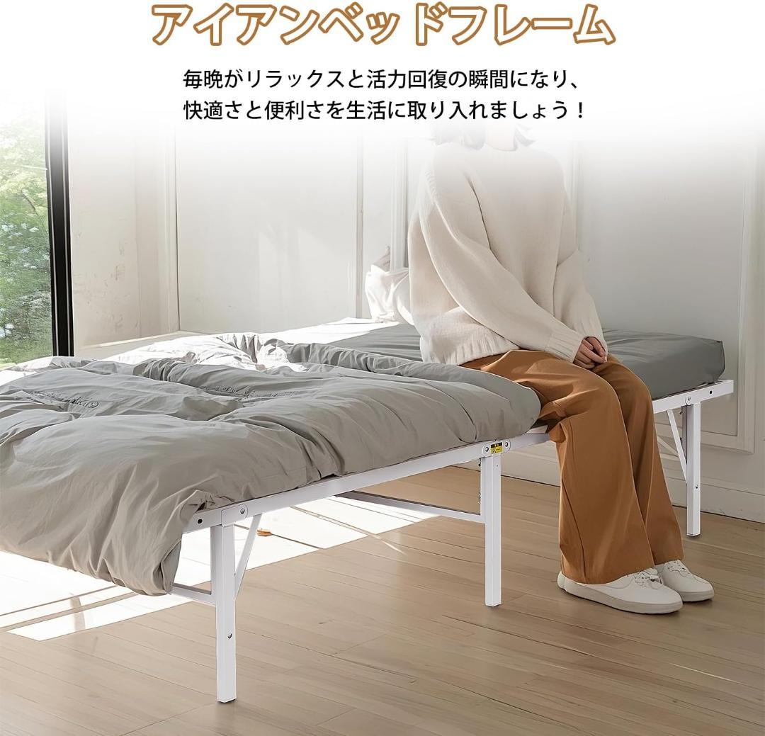 シンプルなベッドフレーム✨ベッド下収納✨シングル✨