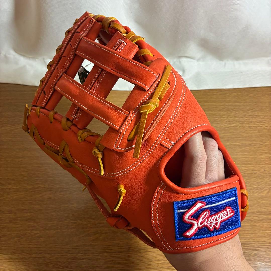 久保田スラッガー 一般軟式 ファーストミット 極美品 未使用 新品 左投げ