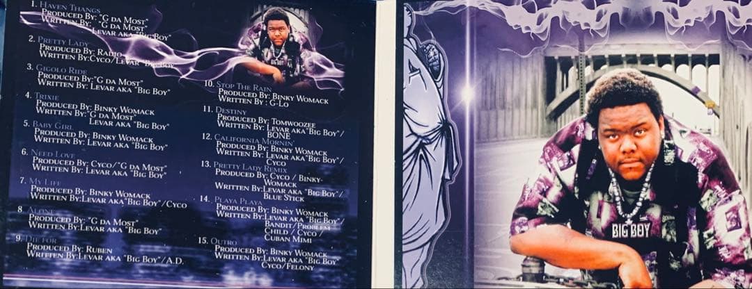 Big Boy Levar G-RAP G-FUNK G歌物 R&B