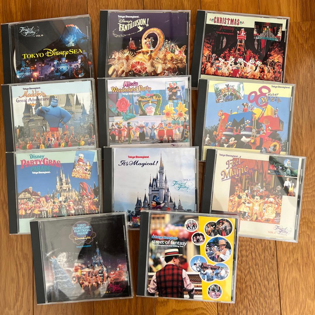 ディズニーリゾート トレジャーズ・オブ・ファンタジー CD10枚組+特典CD1枚