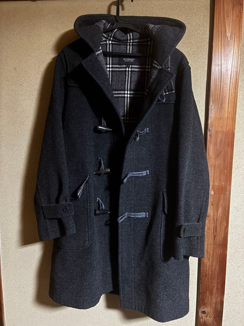 BURBERRY BLACK LABEL ダッフルコート M