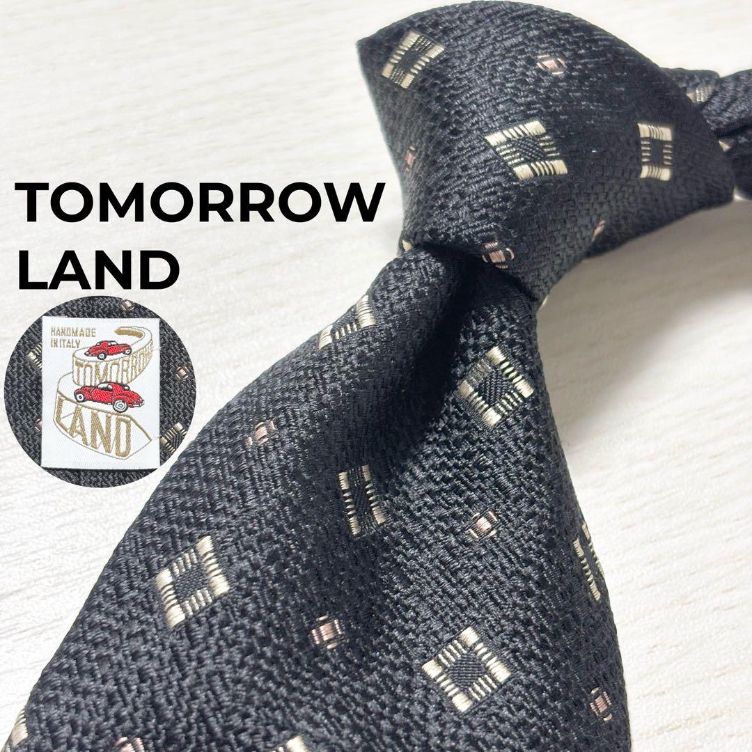TOMORROW LAND セブンフォールド 幾何学模様 ネクタイ