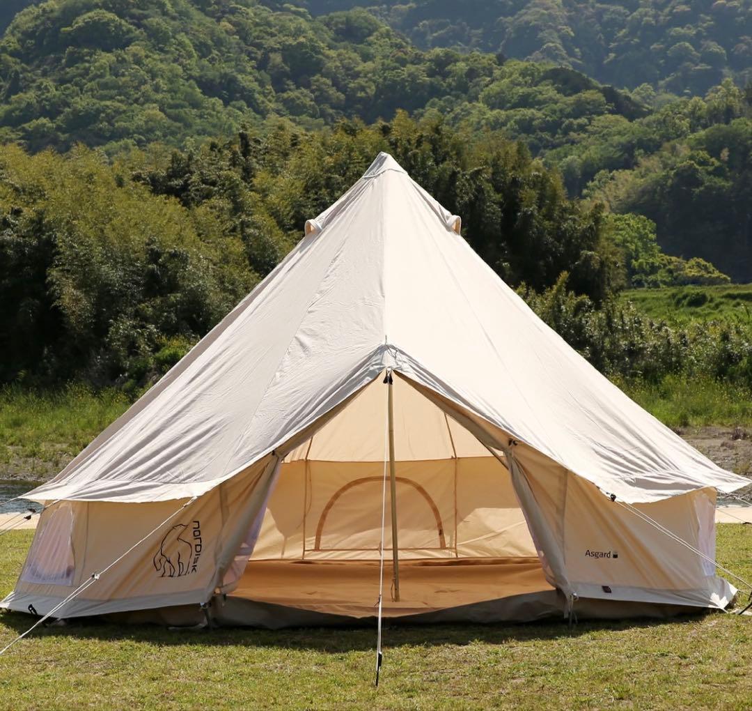 【美品】ノルディスク アスガルド12.6 フロアマット&社外グランドシート付き