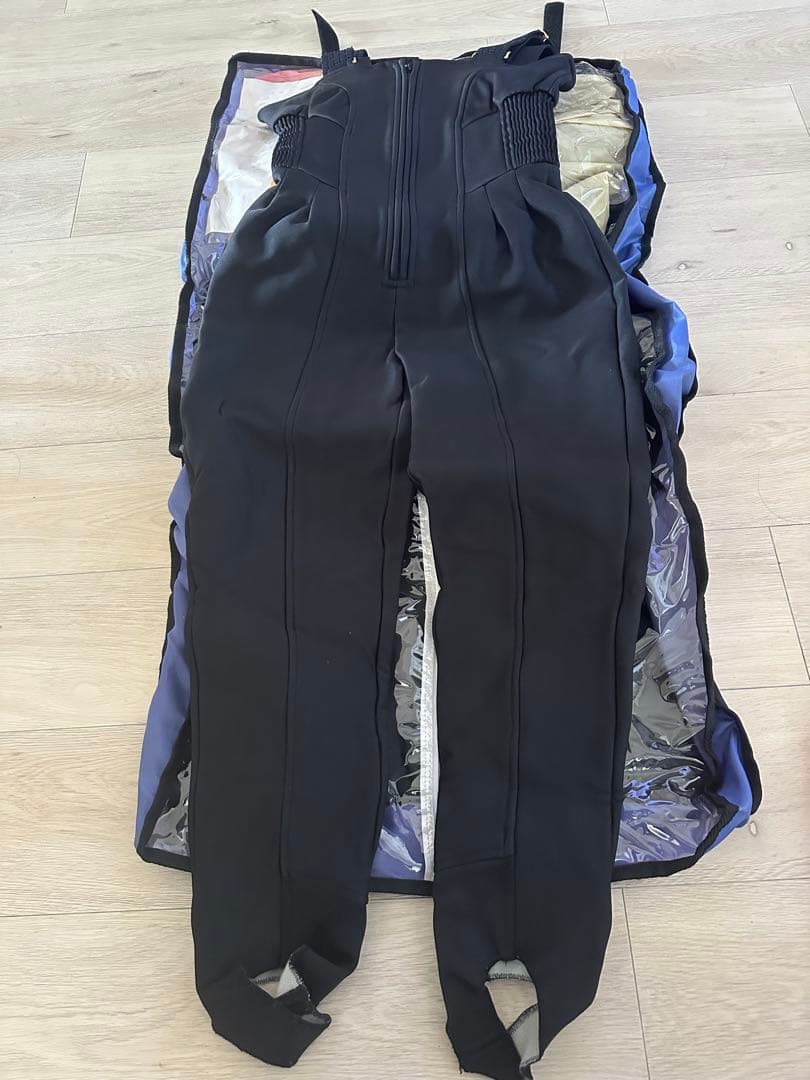 レトロスキーウェア 上下セット　付属品付き