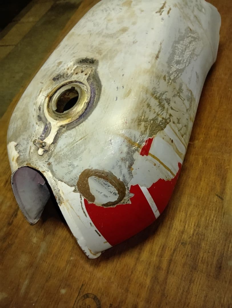 CB400N CB250N純正タンク　補修ベース　バブ　ホーク　ジャンク