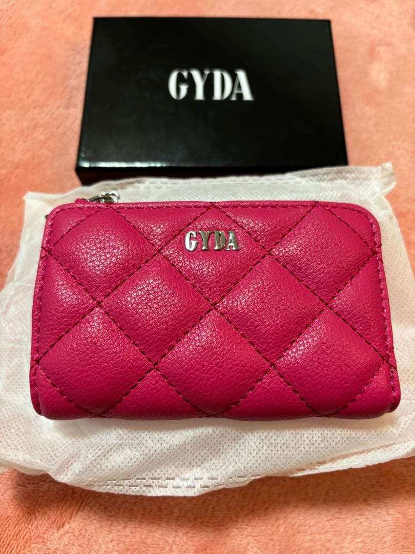 gyda キーケース　キルティング　ピンク