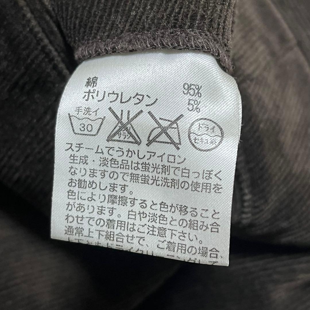 【美品】ダーバン　スーツ　セットアップ　コーデュロイ 茶色　ブラウン　茶　XL