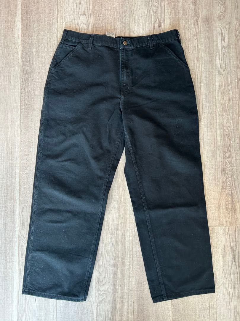 カーハート　ペインターパンツ ブラック