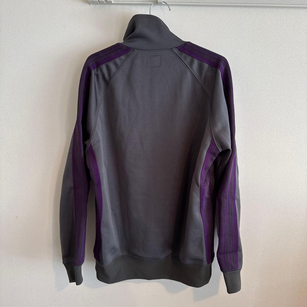u*n様 【NEEDLES】 トラックジャージ グレー×パープル