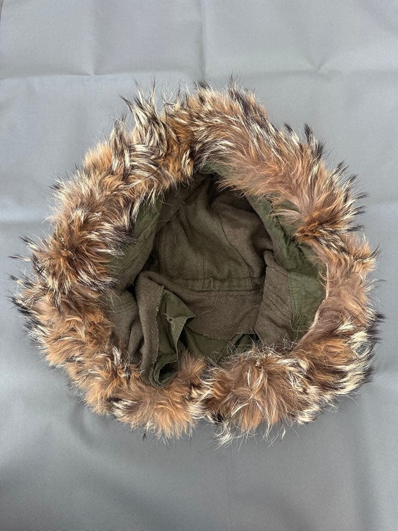 M-51 モッズコート用フード　縞