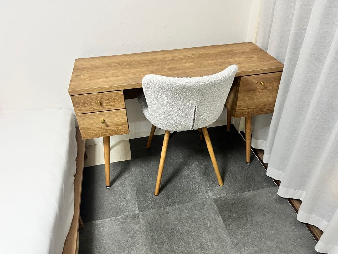 【Marutenさん専用】LOWYA ドレッサー シェビーナチュラル　机