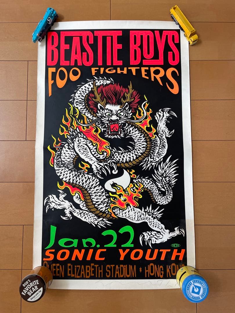 TAZ BEASTIE BOYS_FOO FIGHTERSポスター