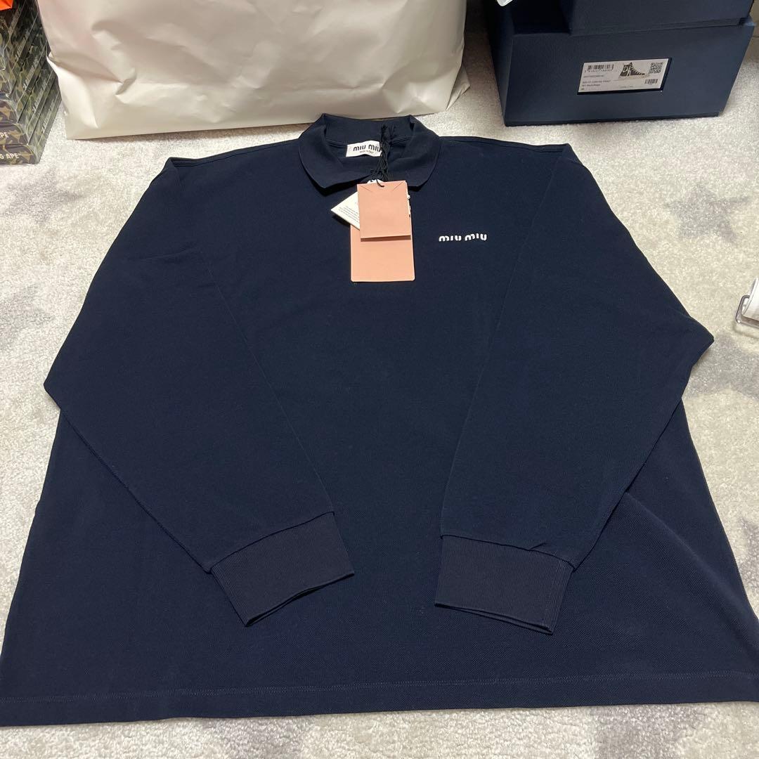 miu miu コットンポロ