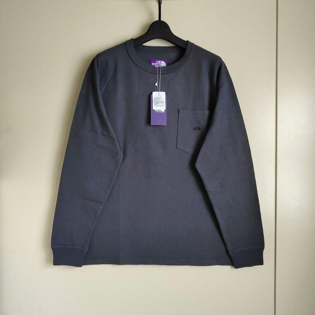 パープルレーベル　ポケットTシャツ　N25FT063　アスファルト　M　新品③