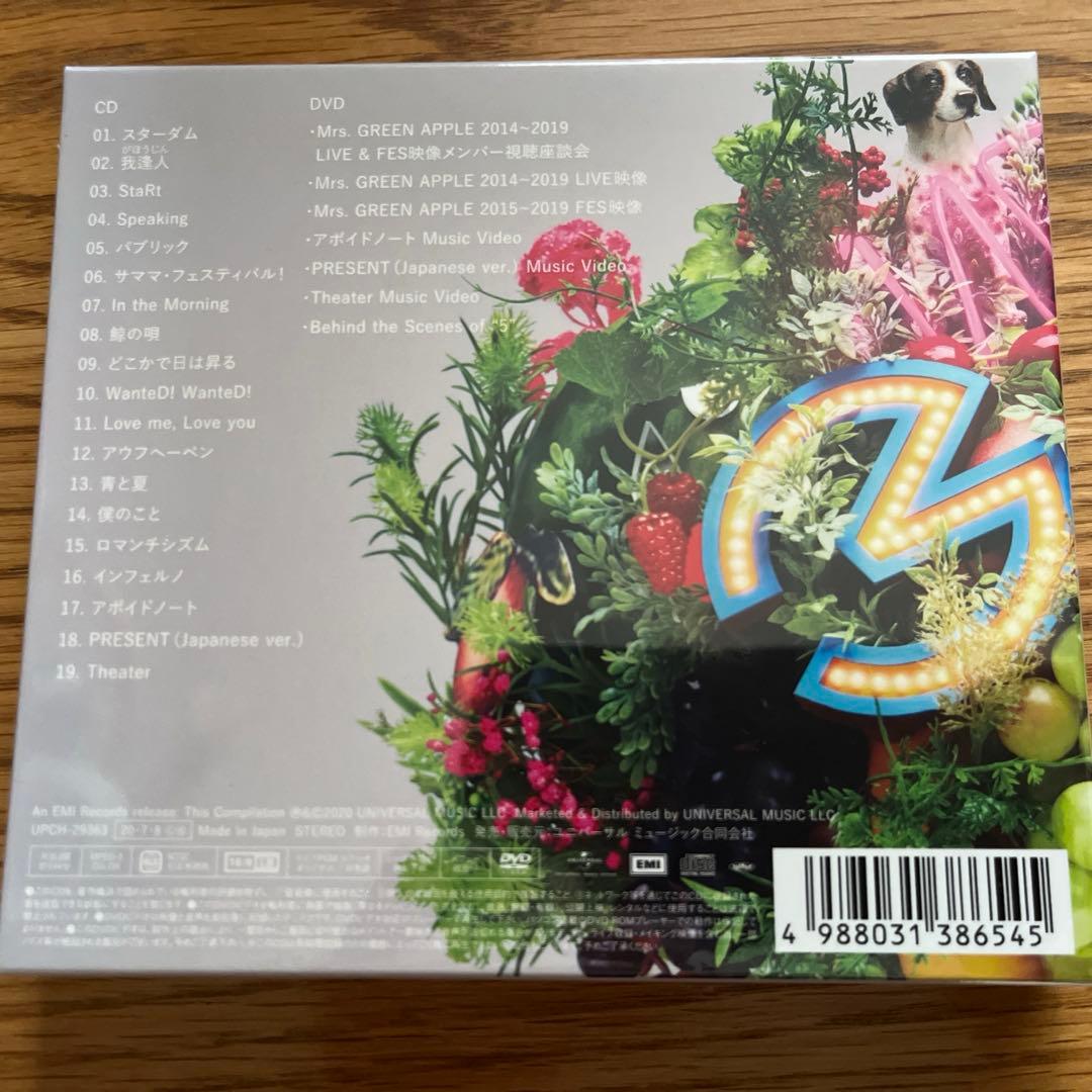 Mrs. GREEN APPLE 5 初回限定盤 CD+DVD 未開封