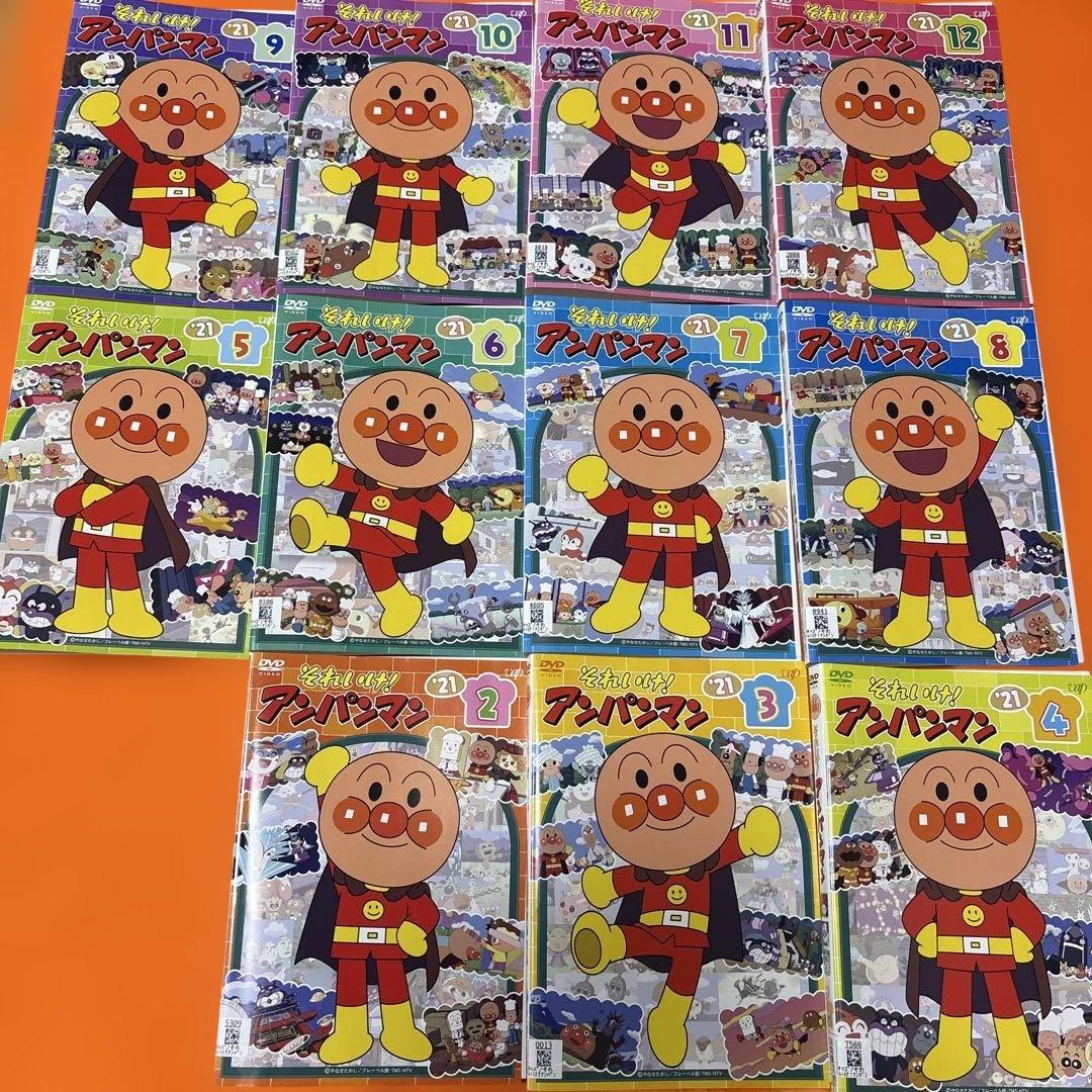 それいけ！アンパンマン '21 DVD 全11巻セット　2011年シリーズ
