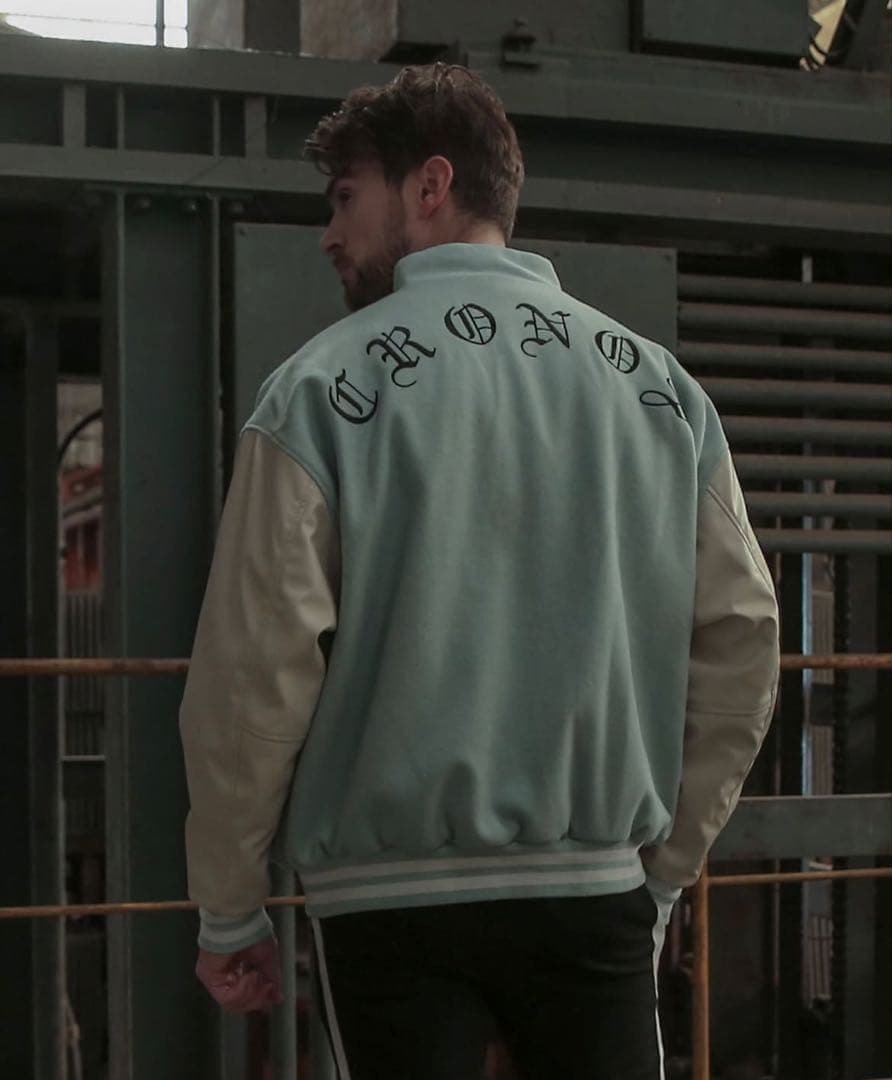 CRONOS クロノス　スタジャン　水色