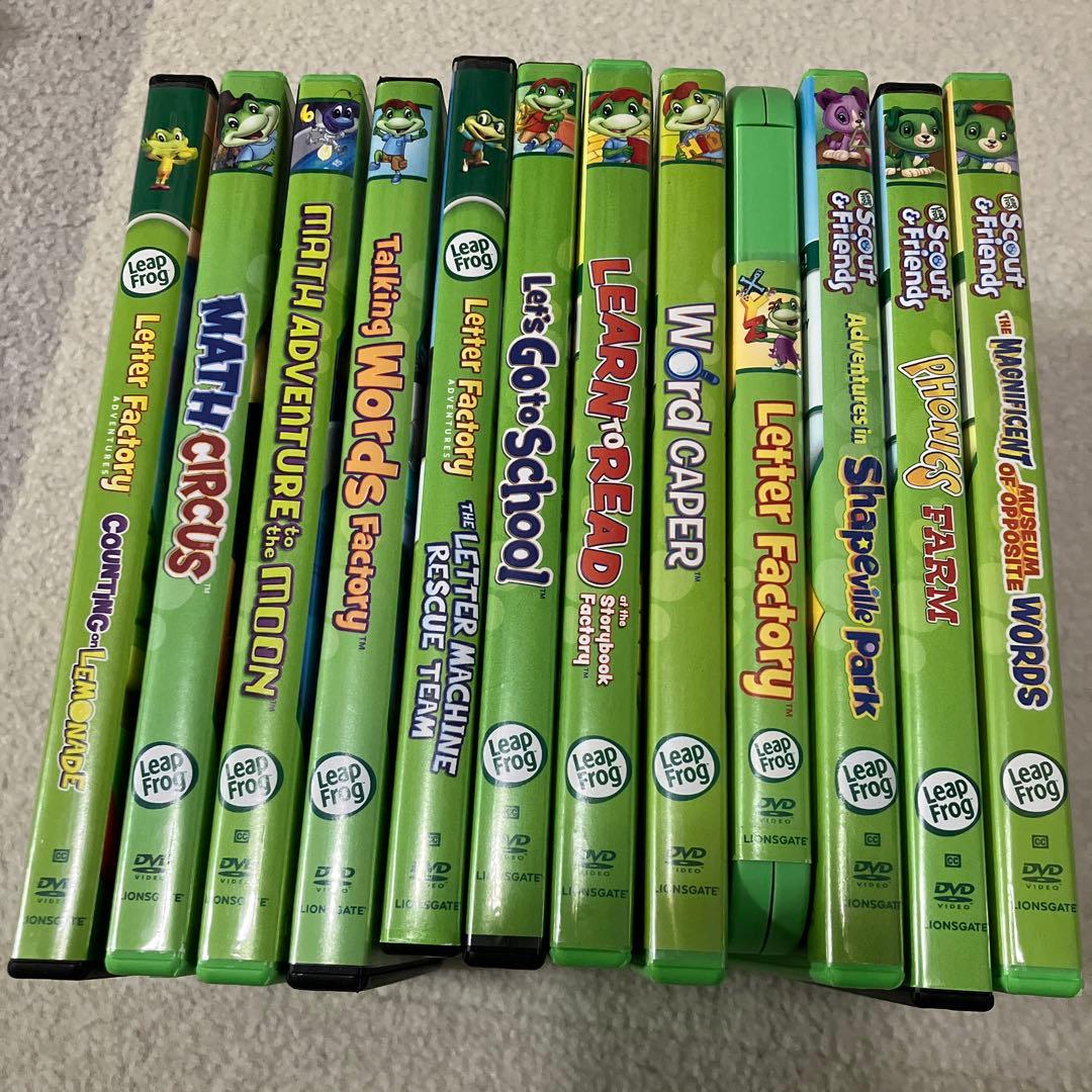 LeapFrog DVD セット 英語DVD