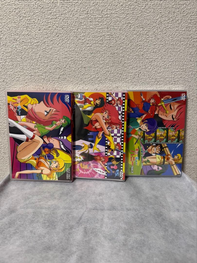 キューティーハニー DVD Vol.1-3 セット　未開封含む