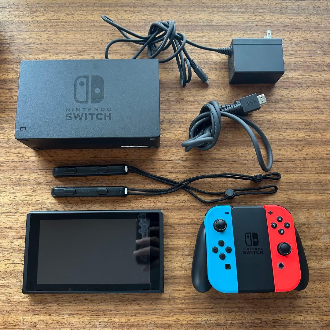 舞*様 T*H様 【美品】本体付属品付 Nintendo Switch ネオンレ