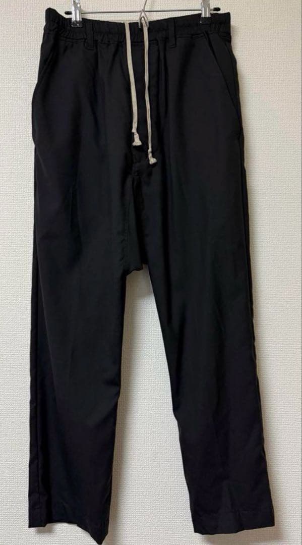 パンツ CTHY TECHWOOL BAGGY SARROUEL SLACKS BL 1