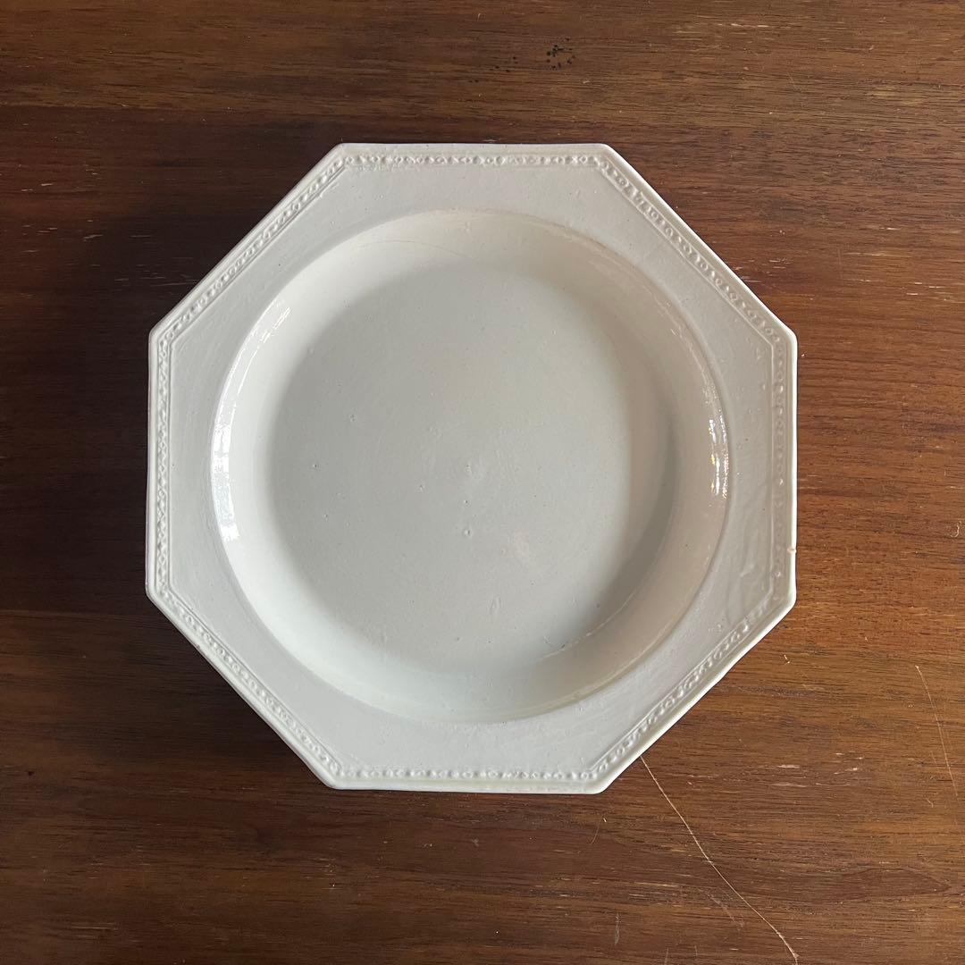 【訳あり】フランスアンティーク オクトゴナル ダイヤリム【金継ぎ用】