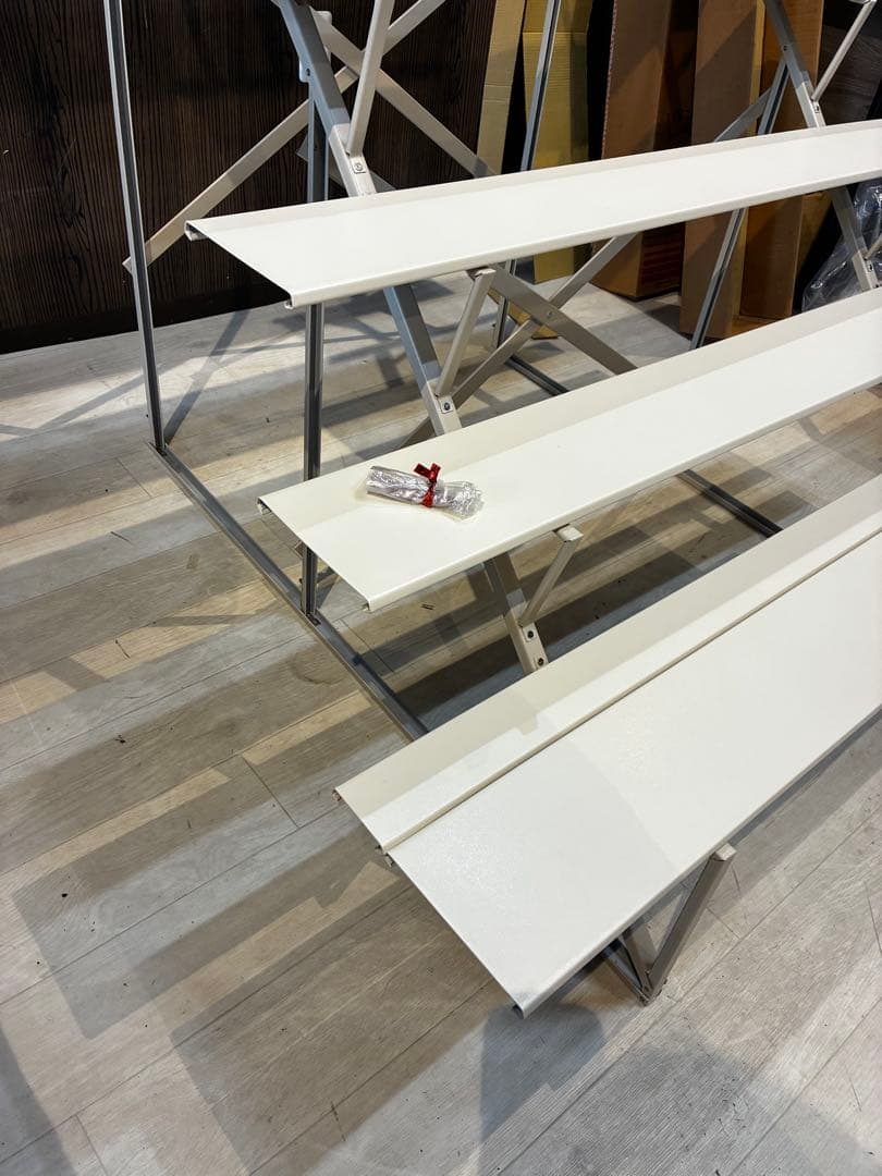 雛壇7段飾り　白色　40号　説明書あり