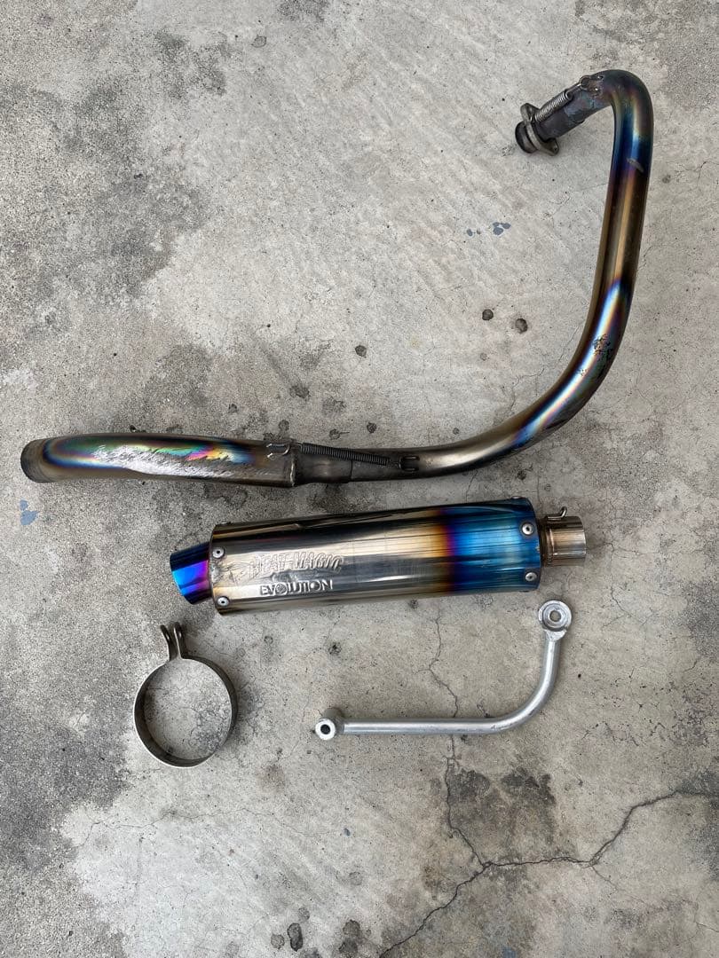 ジ*フ様 エイプ50 エイプ100 ボアアップ対応マフラー