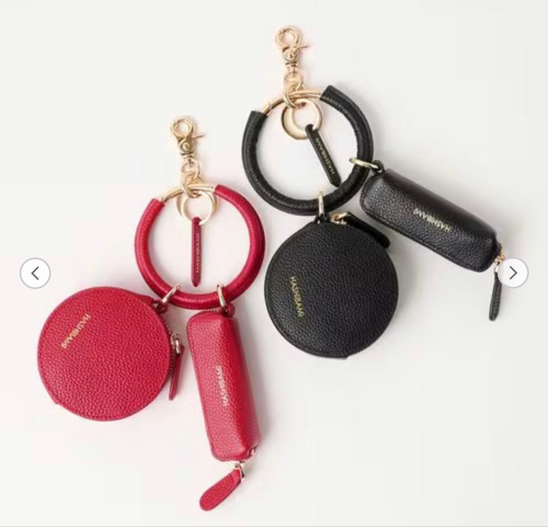 【別注】＜Hashibami＞マルチ キーチャーム　ブラック