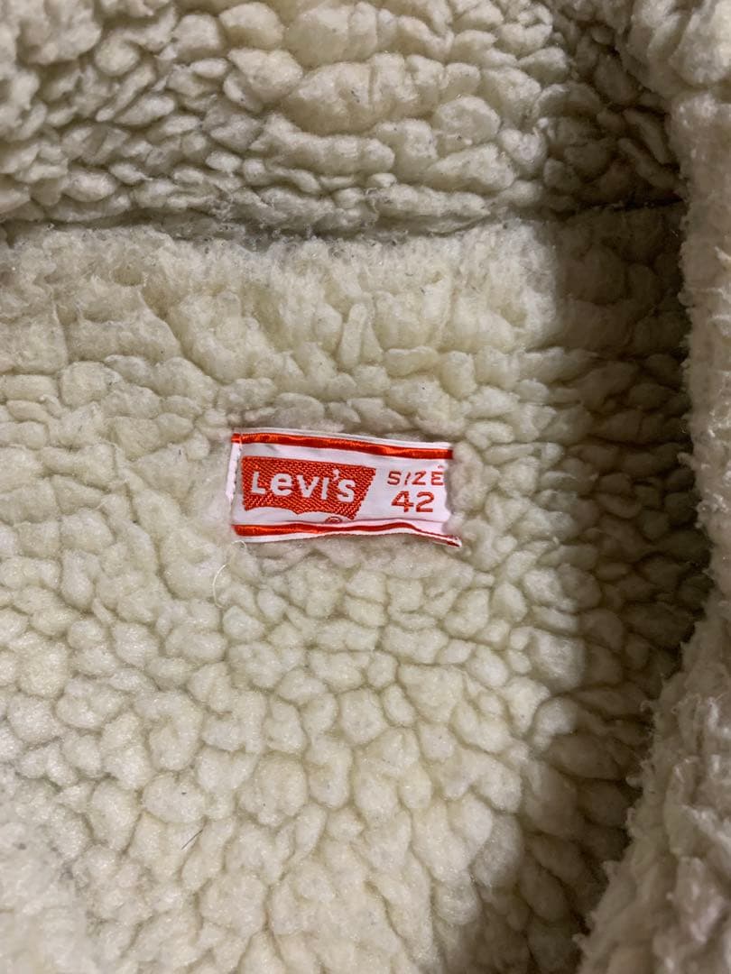 70’s Levi’s リーバイス 71605-0217 デニムボアジャケット