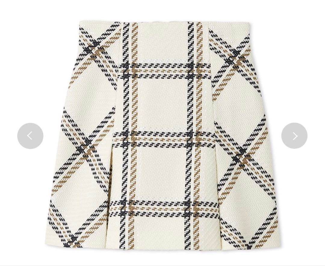 専用出品　スナイデル　ロービングチェックスカート