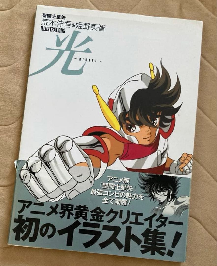 聖闘士星矢 荒木伸吾&姫野美智 illustrations 光 イラスト集 画集