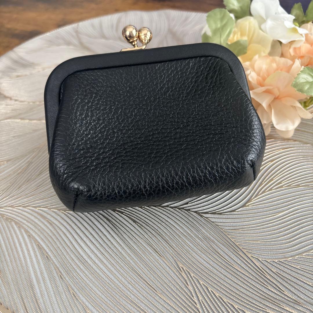 COACH ブラック がま口ケース