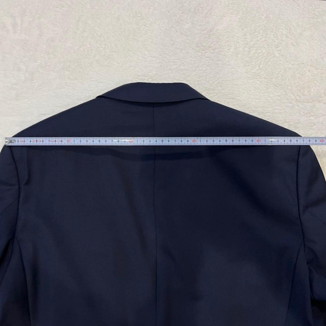 美品✨ヒューゴボス スーツ セットアップ 52 グアベロ Super120 紺