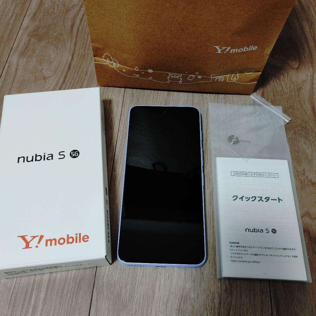 nubia S 5G A403ZT（Y!mobile）②