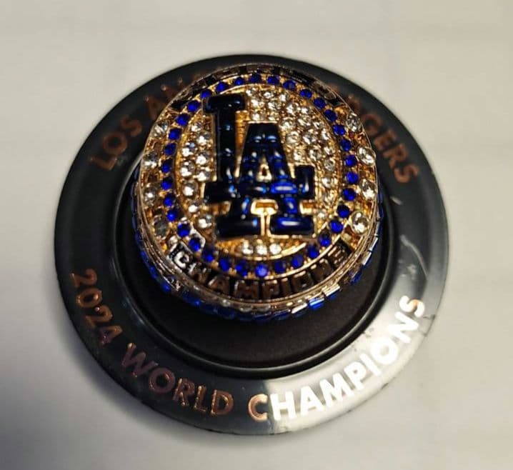 7/21限定球場配布　山本由伸 ドジャース　ワールドチャンピオンリング 18