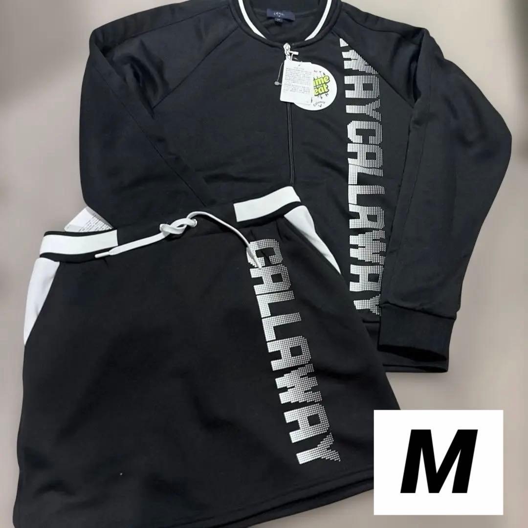 新品未使用タグ付 キャロウェイ セットアップ ブラック M