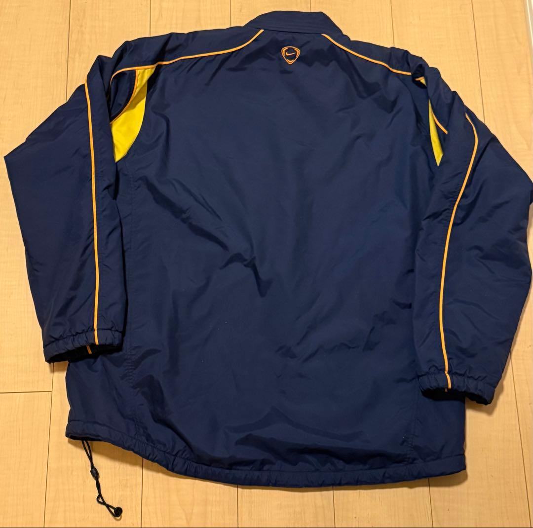 2003/04 インテルミラノ ナイロンジャケット ブルゾン (L)ナイキ 厚手