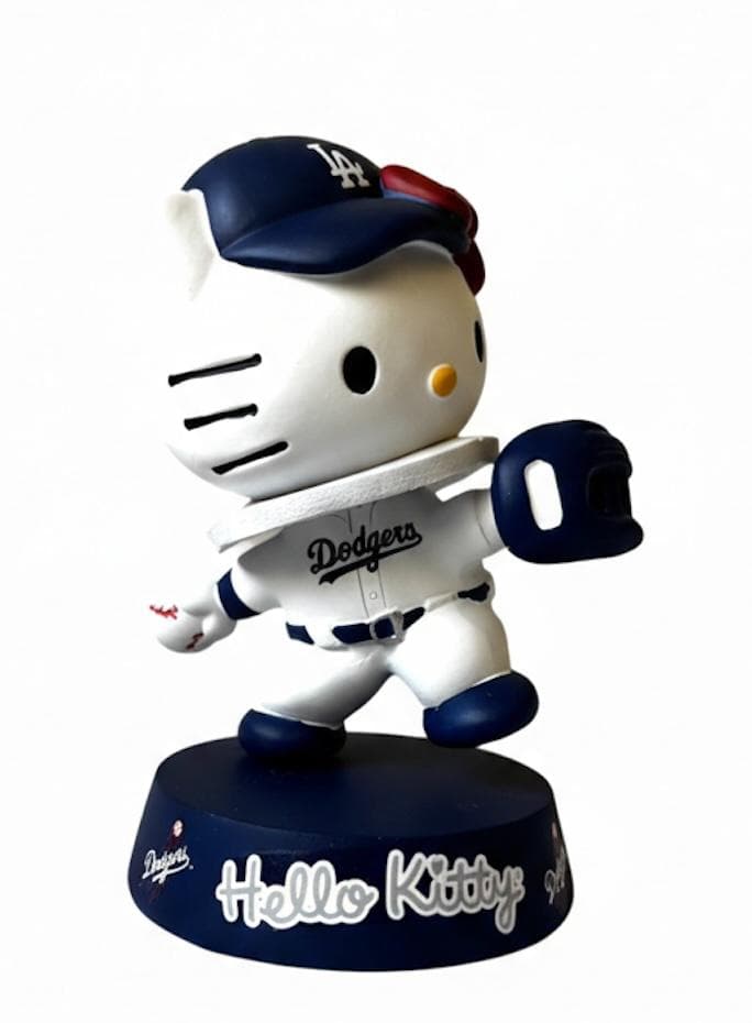 [5000体限定] ハローキティー × ドジャース バブルヘッド ピッチャー
