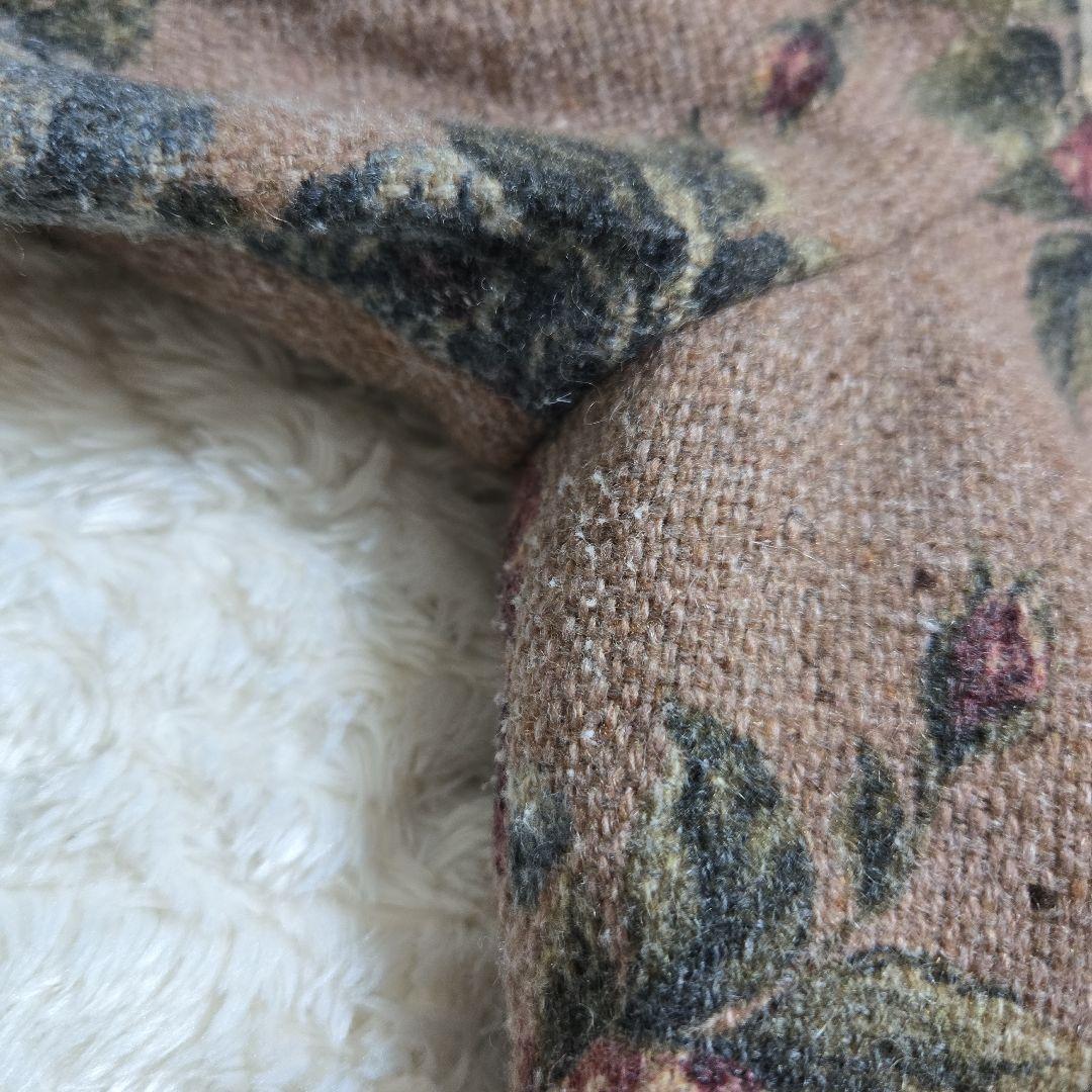 Lest Rose レストローズ ダッフルコート ゴブラン レース 花柄 日本製