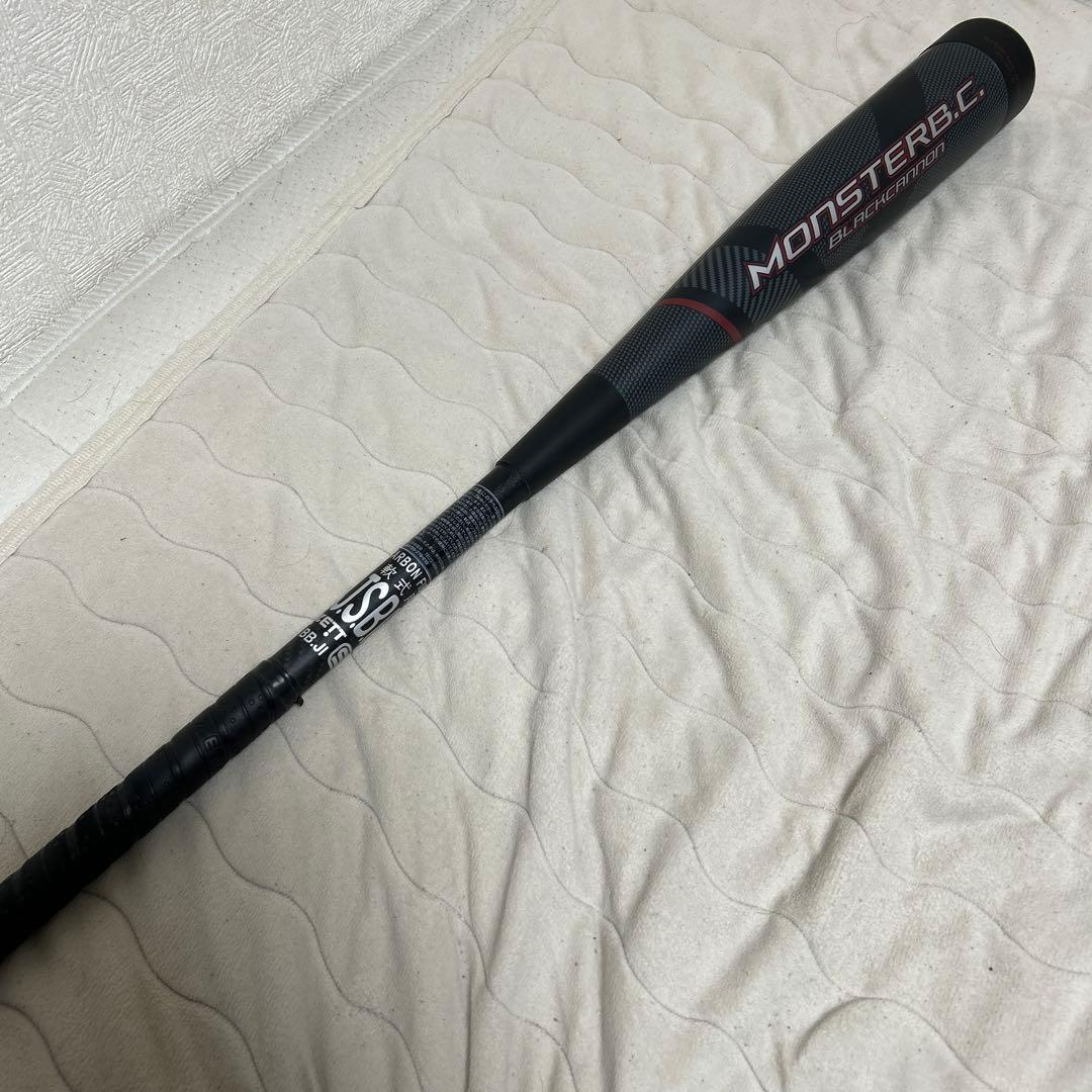 MONSTER B 軟式バット 黒/赤