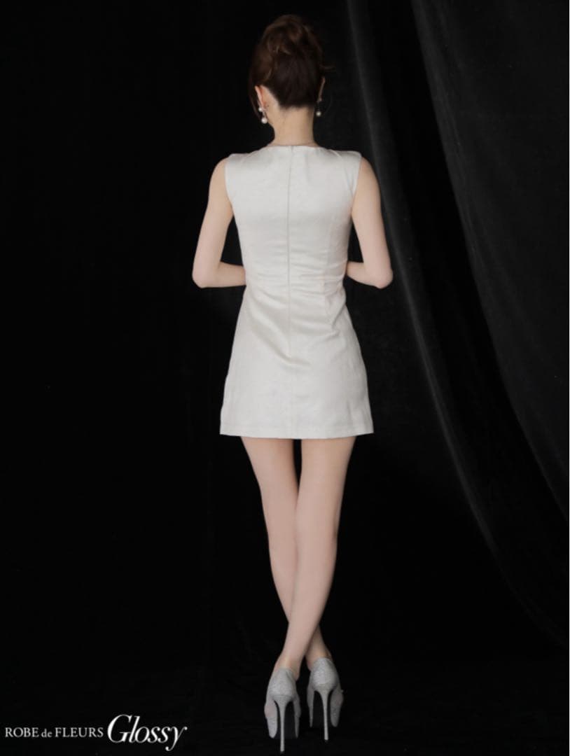 ROBE de FLEURS Glossy ドレス S